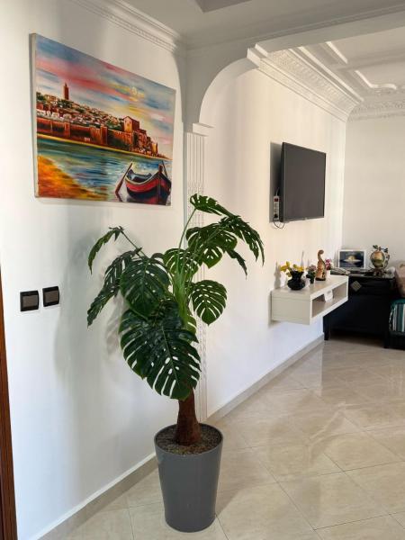 På billedet ses objektet Appartement Jamila beliggende i byen Rabat.