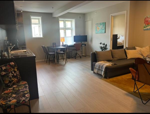 A la foto es mostra l'objecte Modern central apartment in a quiet area situat a la ciutat de Bergen.
