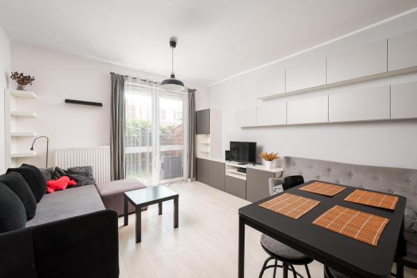Op de foto is het object Bemowo Homely Apartment by BookingHost te zien, gelegen in de stad Warszawa.