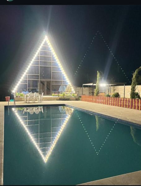 The photo shows the BALAKəN located in the city of Qullar.