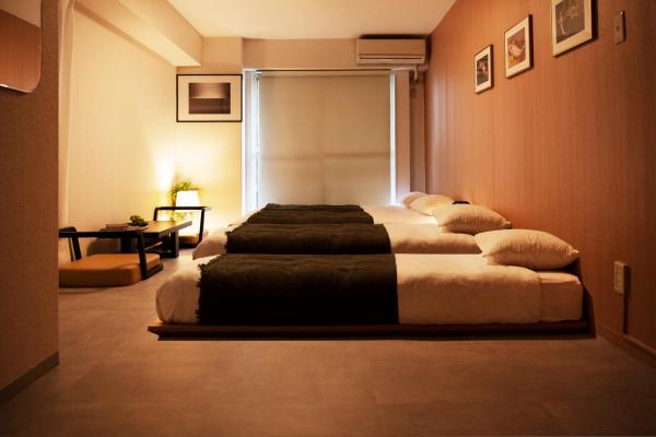 Na fotografii je vidět objekt zen apartment in central Shinjuku nacházející se ve městě Wada.