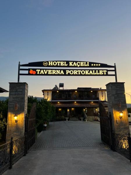 照片显示了位于Dushnik市的Hotel Kaceli物件。