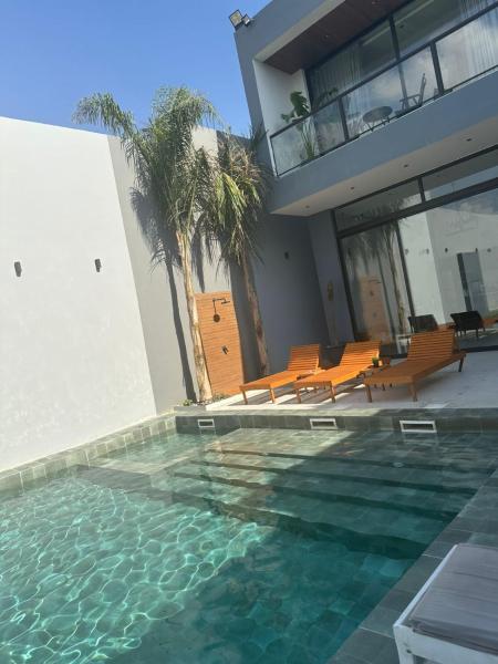 En la foto se muestra el objeto شاليه بيت التل Hillhouse deadsea ubicado en la ciudad de Al Kafrayn.