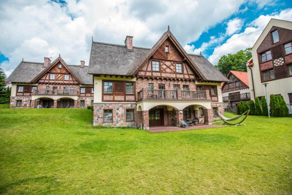 Auf dem Foto ist das Objekt Hotel Aubrecht Country Spa Resort in der Stadt Przechlewo zu sehen.