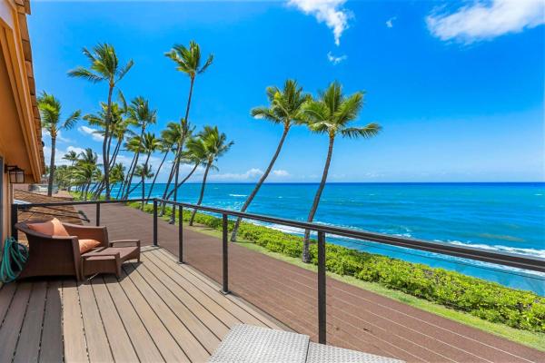 Na fotografii je vidět objekt Puamana 150-2 Spectacular Oceanfront Location nacházející se ve městě Lahaina.