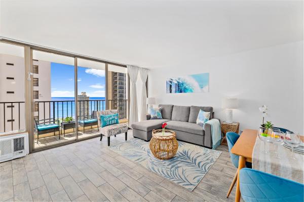 Foto 8: Bright ocean view condo with lanai near the beach