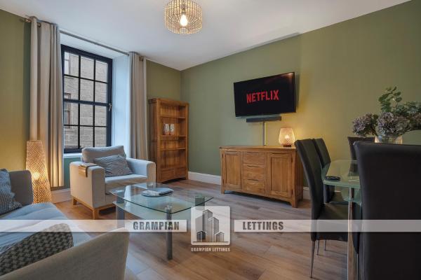 På billedet ses objektet St Marys Place Apartment - Grampian Lettings beliggende i byen Aberdeen.