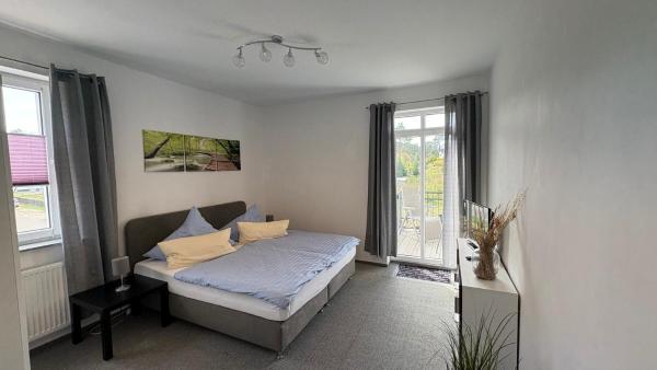 På billedet ses objektet Ferienwohnung Fürstenberg - Spatz beliggende i byen Fürstenberg-Havel.