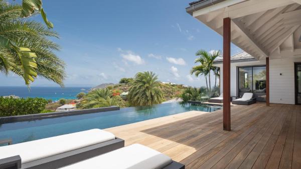 True Paradise Nestled on the Hillside, Gustavia