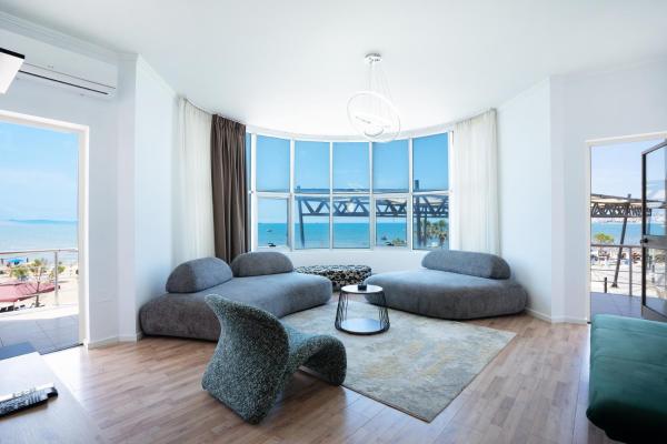 Na fotografii je vidět objekt Sea View-adriatic Panorama By Tok nacházející se ve městě Durrës.