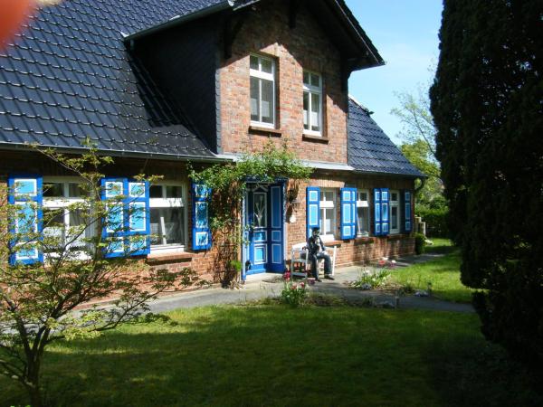 På billedet ses objektet Ferienwohnung Captains Corner In Wustrow beliggende i byen Wustrow.
