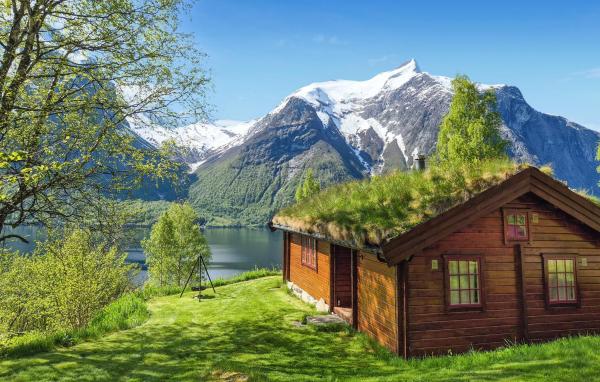 Nella foto è visibile l'oggetto Beautiful Home In Eikesdal situato nella città di Øverås.