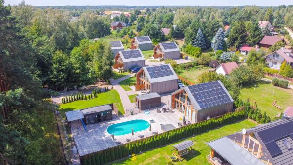 Nella foto è visibile l'oggetto Krasne Residence & SPA - STREFA CISZY situato nella città di Ludwin.