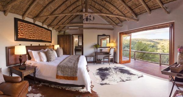 Auf dem Foto ist das Objekt Lalibela Game Reserve Lentaba Safari Lodge in der Stadt Sidbury zu sehen.