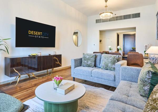 A la foto es mostra l'objecte Fully Furnished 2 Bed in Dubai Marina with Maids Room, Hosted by Desert City Stays situat a la ciutat de Dubai.