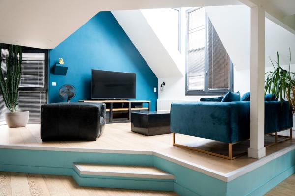 A la foto es mostra l'objecte Loft lumineux 90m2 - port & centre - Caen situat a la ciutat de Caen.