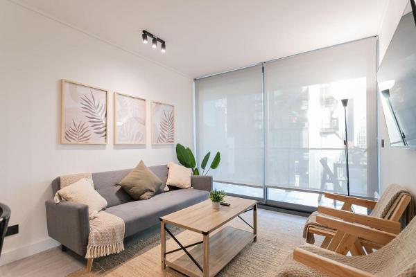 Stunning 2br 2ba Apartment For 4 Guests - Las Condes