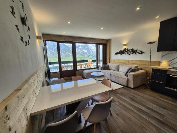 På billedet ses objektet Résidence Bec Rouge - Appartement rénové·Skis aux pieds·Balcon MAE-6213 beliggende i byen Tignes.