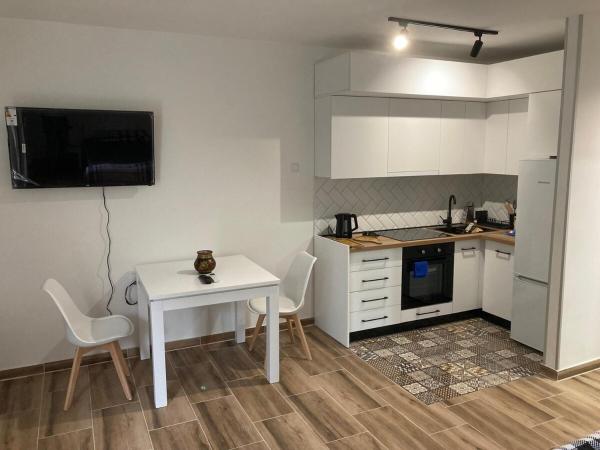 A la foto es mostra l'objecte Modern double bed apartment ,newly refurbished situat a la ciutat de Ohrid.