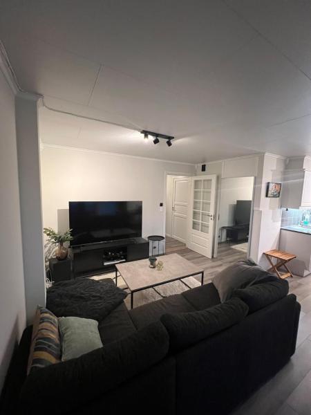 Na zdjęciu widoczny jest obiekt Furnished apartment near Aker Solutions położony w mieście Stord.
