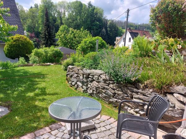 The photo shows the Einsiedel Gartenblick located in the city of Chemnitz.
