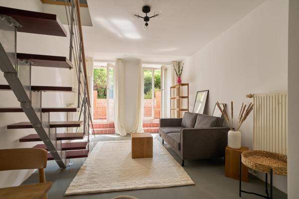 Ruhiges zentrales Maisonette-Loft in Berlin, Berlino