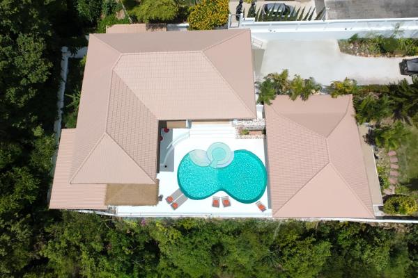 Auf dem Foto ist das Objekt Magnifique Vue Mer - Villa Hidden Paradise Samui in der Stadt Bophut zu sehen.