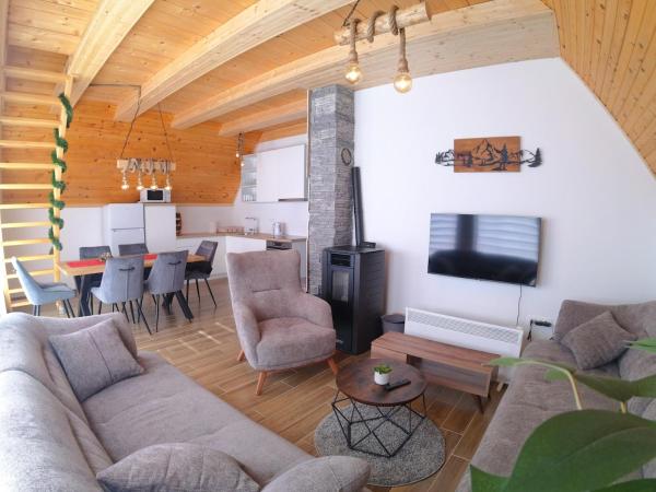 På billedet ses objektet Villa Madalina Blidinje beliggende i byen Svinjača.