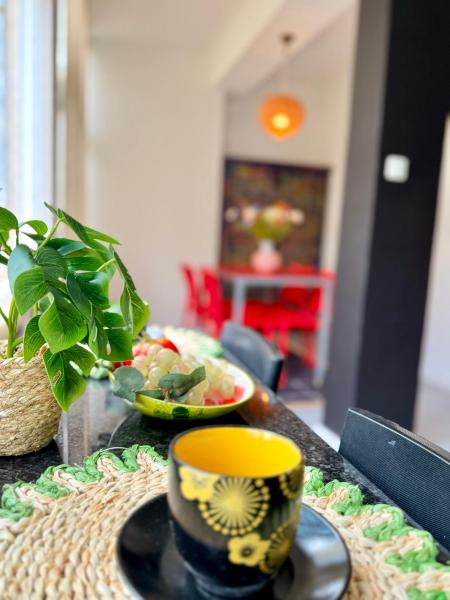 Na fotografii je vidět objekt Cosy apartment Estoril nacházející se ve městě Livramento.