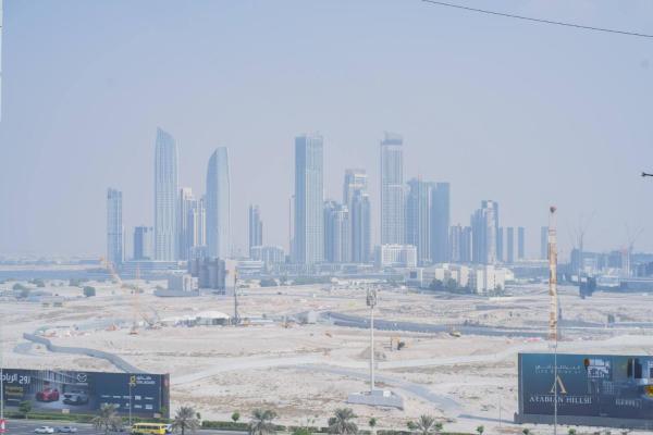 A la foto es mostra l'objecte 2BR Spacious Pearl with Stunning City Views - Holiday Boulevard situat a la ciutat de Dubai.