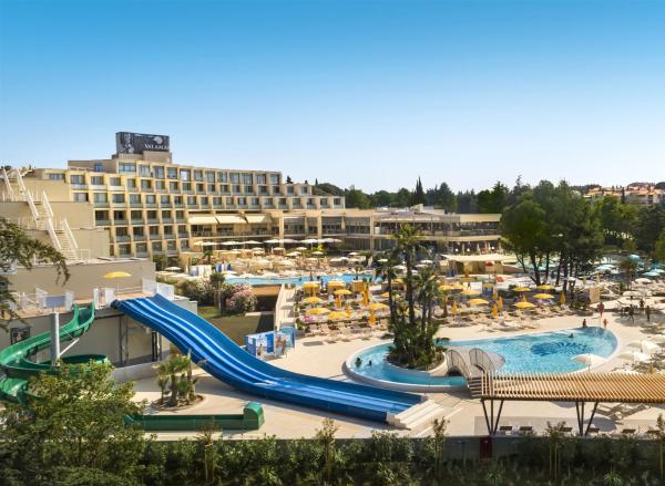 Kuvassa näkyy kohde Valamar Parentino Hotel, joka sijaitsee kaupungissa Poreč.