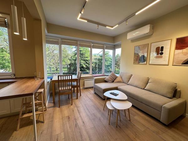 Na zdjęciu widoczny jest obiekt Park Apartment położony w mieście Sofia.
