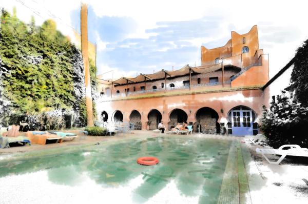 A la foto es mostra l'objecte Riad Dar Dzahra situat a la ciutat de Taroudant.