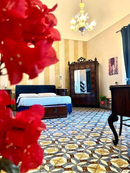 A la foto es mostra l'objecte Palazzo Zappata luxury room Noto centro situat a la ciutat de Noto.