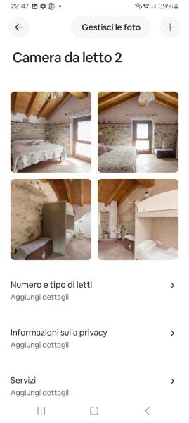 På billedet ses objektet Agriturismo la vecchia cascina beliggende i byen Zeri.