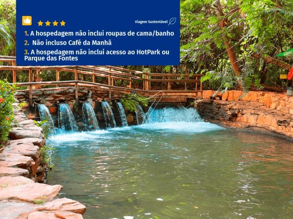 Auf dem Foto ist das Objekt Thermas Paradise - 2 Quartos - TURISMO in der Stadt Rio Quente zu sehen.