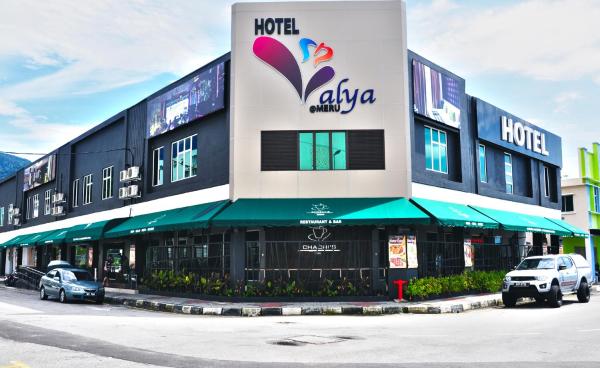 Na fotografii je vidět objekt Valya Hotel, Ipoh nacházející se ve městě Ipoh.