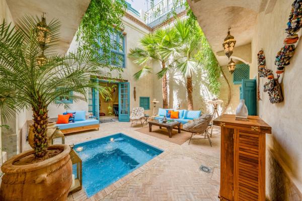 Riad Dar Palma Heated Pool Jacuzzi Heart Of Marrakech Medina - Marrakech