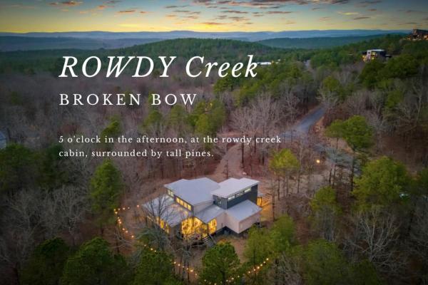 Rowdy Creek Pines Retreat & Hot Tub - Oklahoma