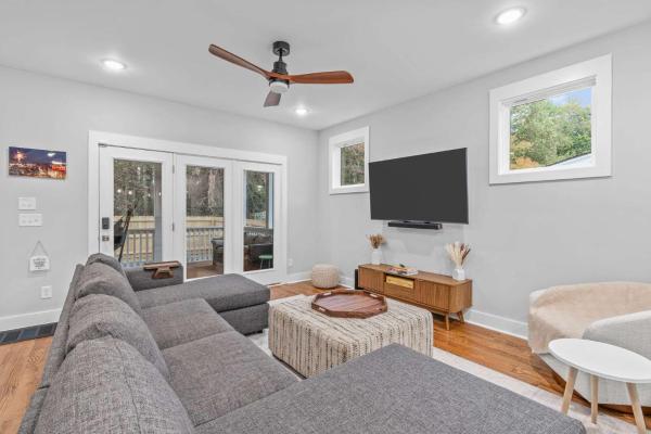 A la foto es mostra l'objecte Tucked Away and Made to Stay - A Durham Family Stay situat a la ciutat de Durham.