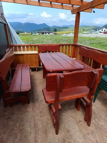 Nella foto è visibile l'oggetto Cozy Tiny Cabin Meadow situato nella città di Ludrová.