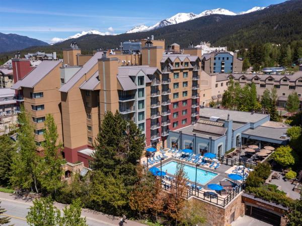 På billedet ses objektet Hilton Whistler Resort & Spa beliggende i byen Whistler.