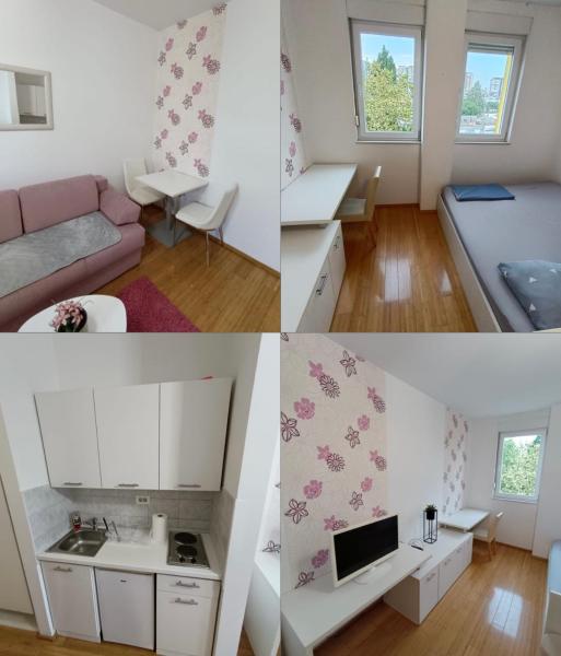A la foto es mostra l'objecte Apartman City situat a la ciutat de Mostar.