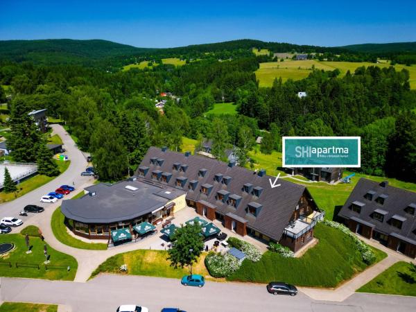 A la foto es mostra l'objecte Skiapartma - Říčky v Orlických horách situat a la ciutat de Říčky.