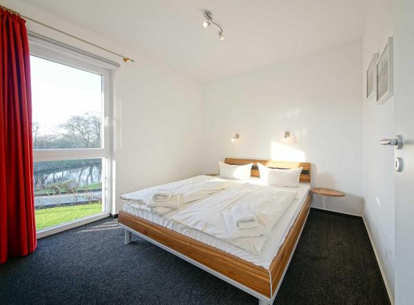 Na fotografii je vidět objekt Ferienwohnung Waterkant 52 1 S nacházející se ve městě Schillig.