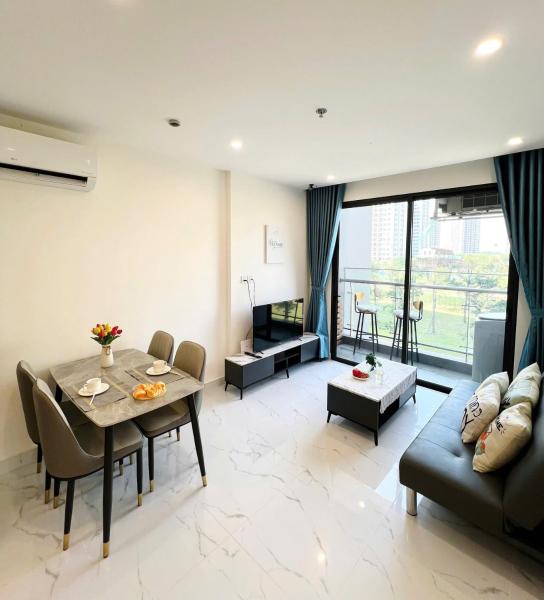 写真にはẤp An Xuân市にあるAN HOME 1BR Near Vincom Mall 0314が写っています。