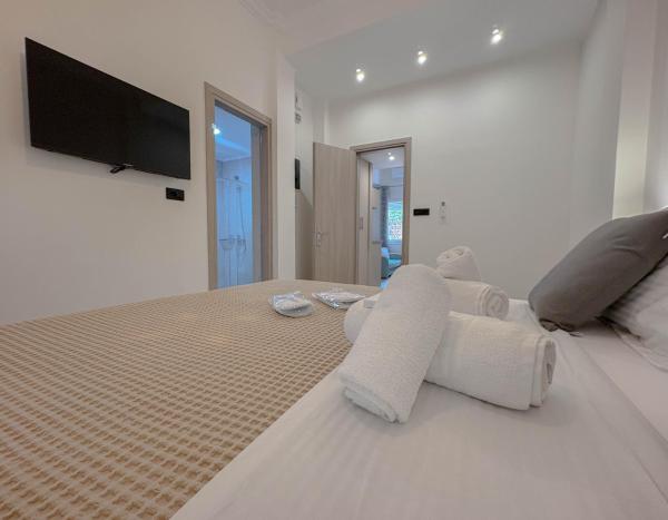 A la foto es mostra l'objecte Atsiki's 89 Apartments situat a la ciutat de Quios.