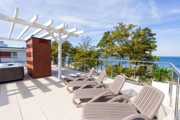 A la foto es mostra l'objecte Apartament Studio Resort Klifowa Rewal situat a la ciutat de Rewal.
