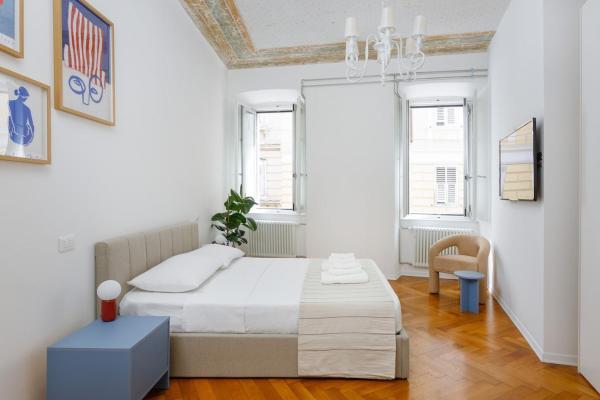 Auf dem Foto ist das Objekt Charming apartment-New-Center in der Stadt Triest zu sehen.