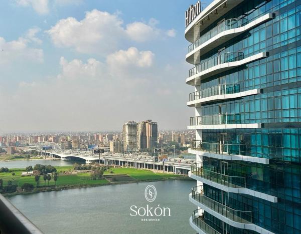 A la foto es mostra l'objecte Sokon Residence Partial Nile view at Maadi situat a la ciutat de El Caire.